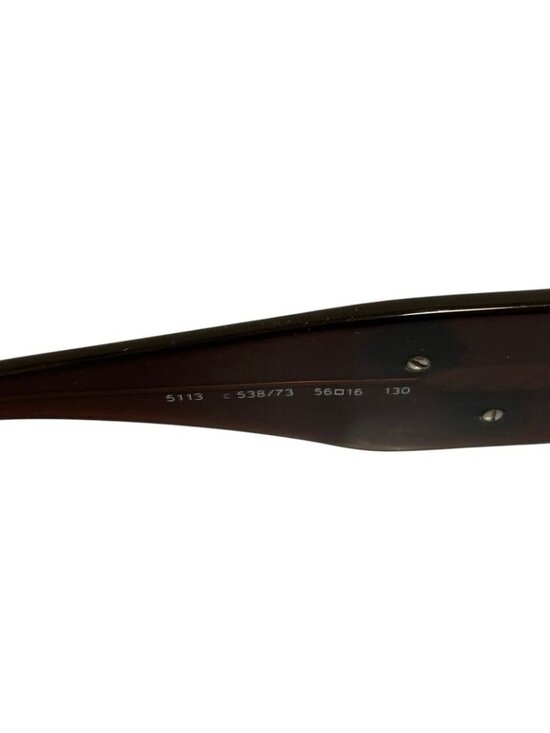 Chanel Camellia CC Logo Sunglasses Eyewear 73 Brown main image 14